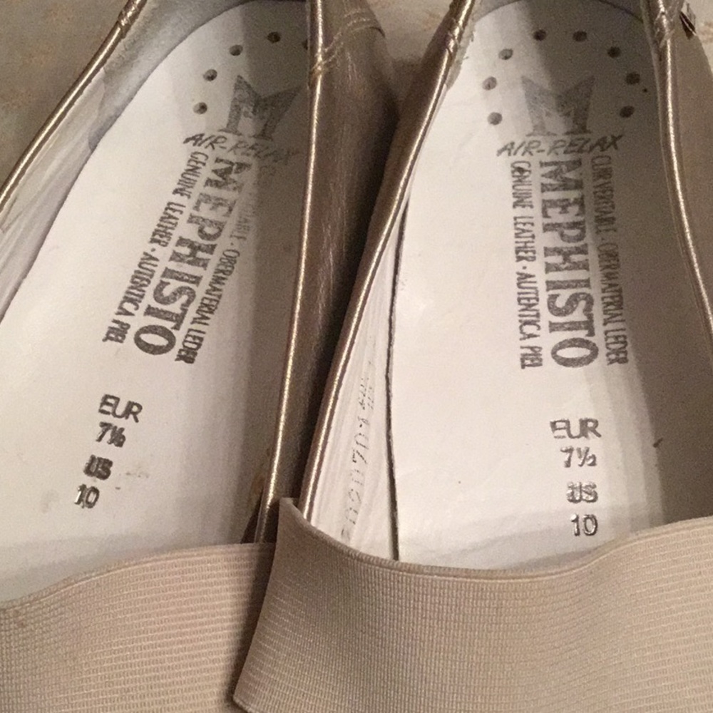 Mephisto Air Relax Leather Maryjanes Size 10 - Picture 4 of 12